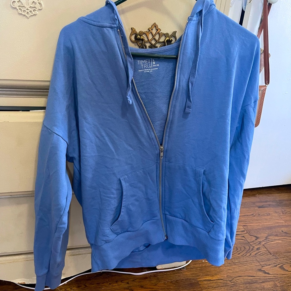 oversized zip up jacket
